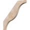 Ekena Millwork 3 1/2"W x 40"D x 40"H Funston Smooth Knee Brace, Douglas Fir BRC04X40X40FST00SDF - alternate 1